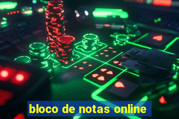 bloco de notas online